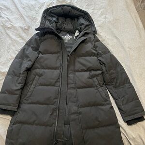 TNA Black Puffer Jacket